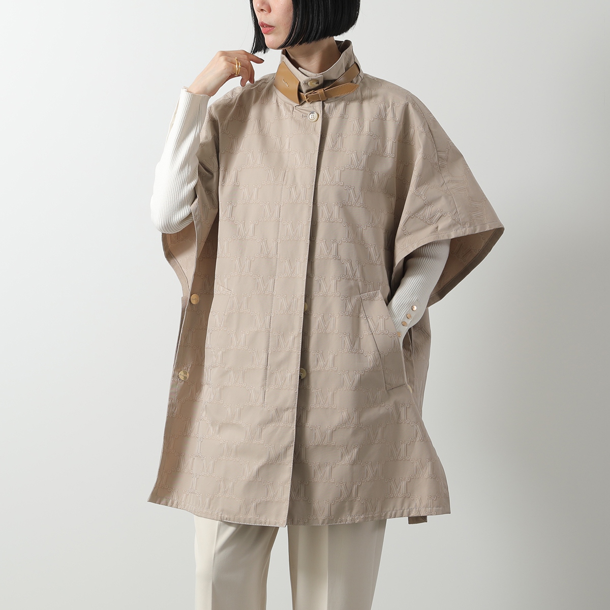 マックスマーラ Max Mara MAX MARA ケープ TENENTE トレンチ