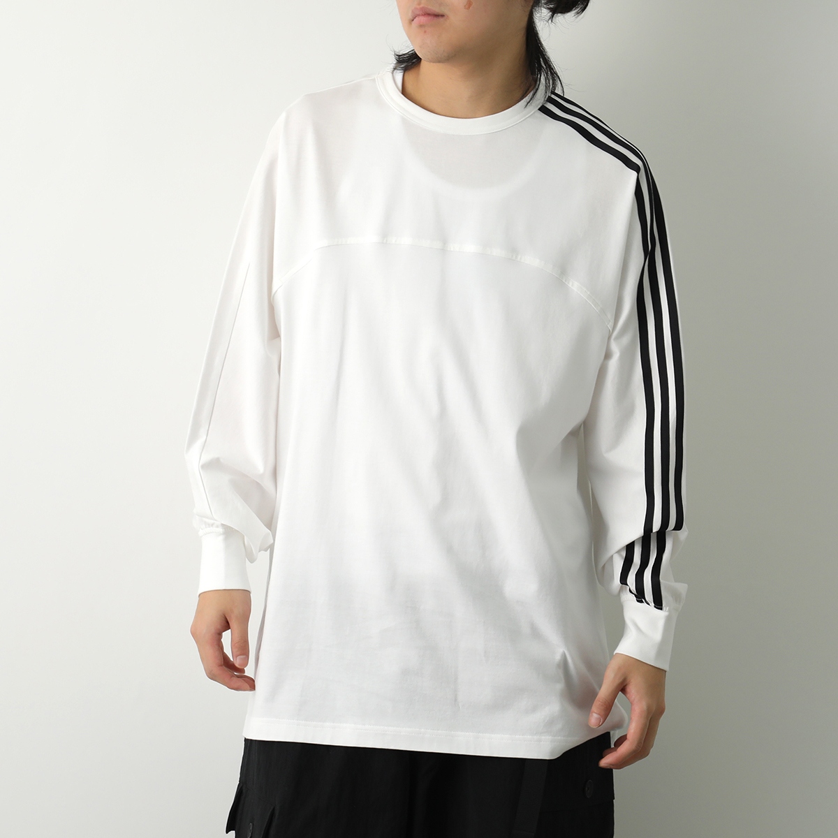 Y-3 セール開催中 ロンT ワイスリー Tシャツ 長袖Tシャツ メンズ