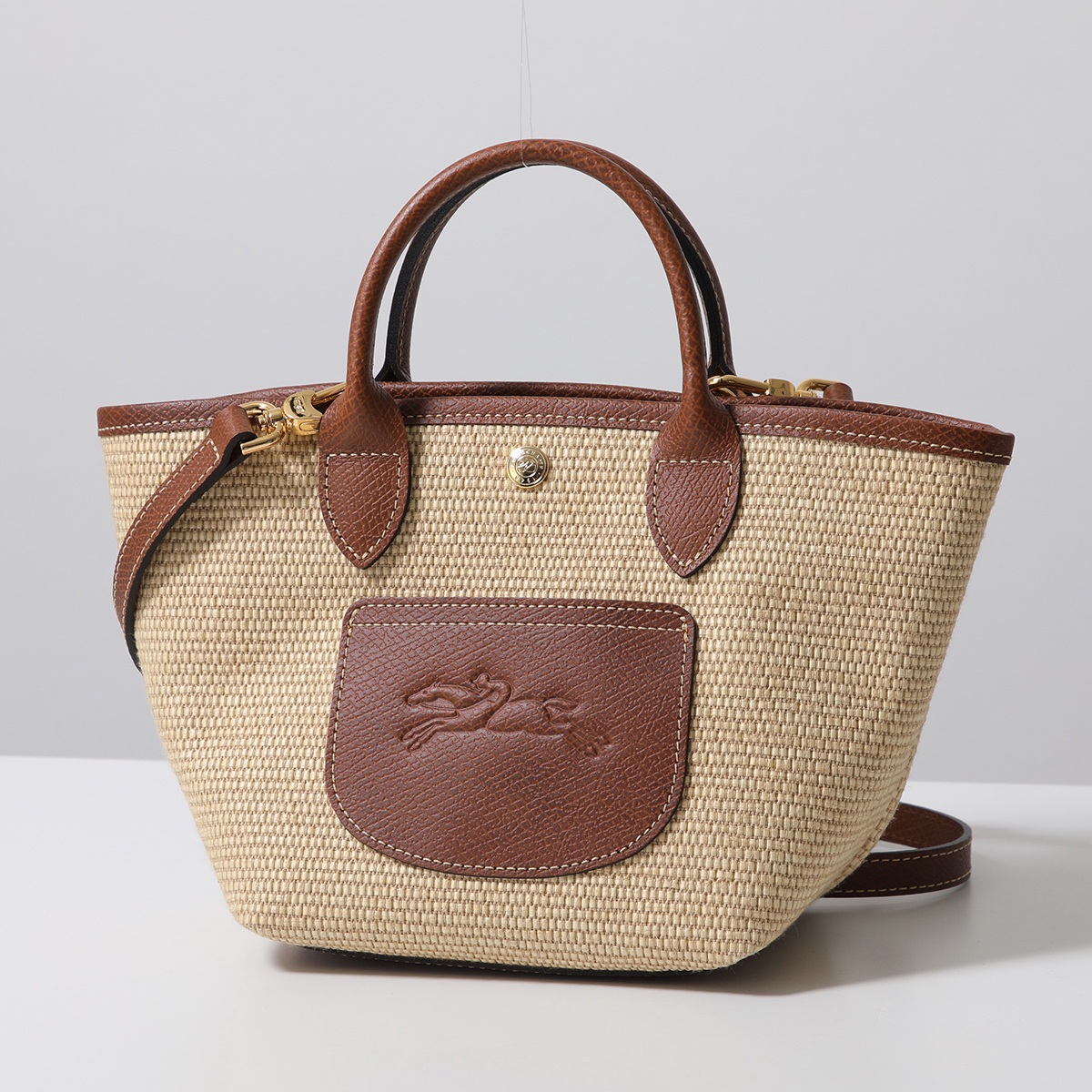 LONGCHAMP Longchamp ロンシャン かごバッグ Le Panier Pliage