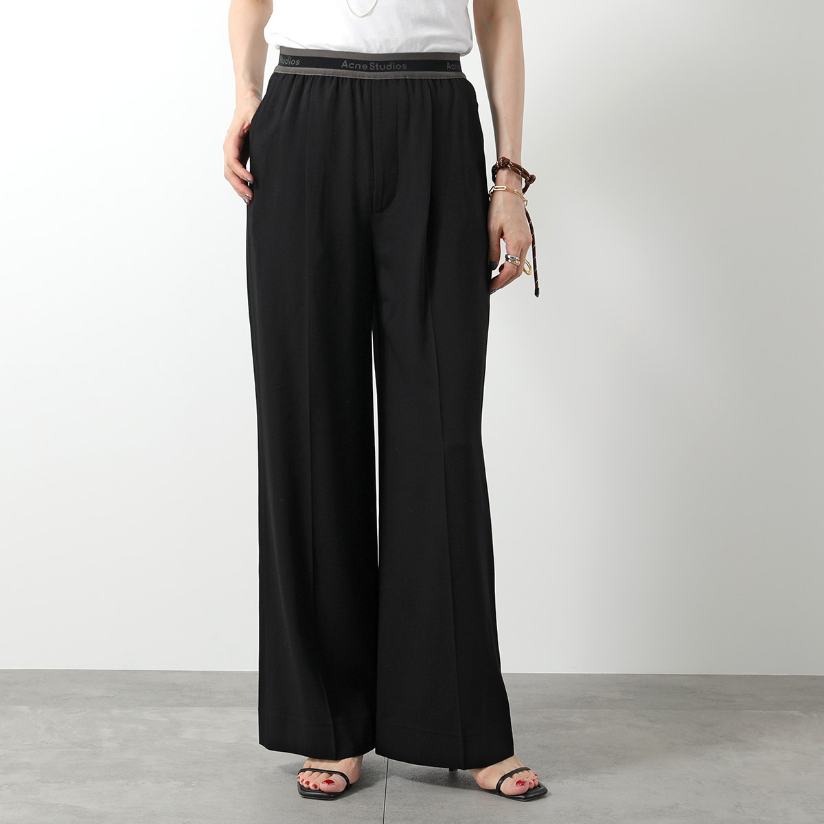 Acne Studios アクネストゥディオズ パンツ Logo tape trousers