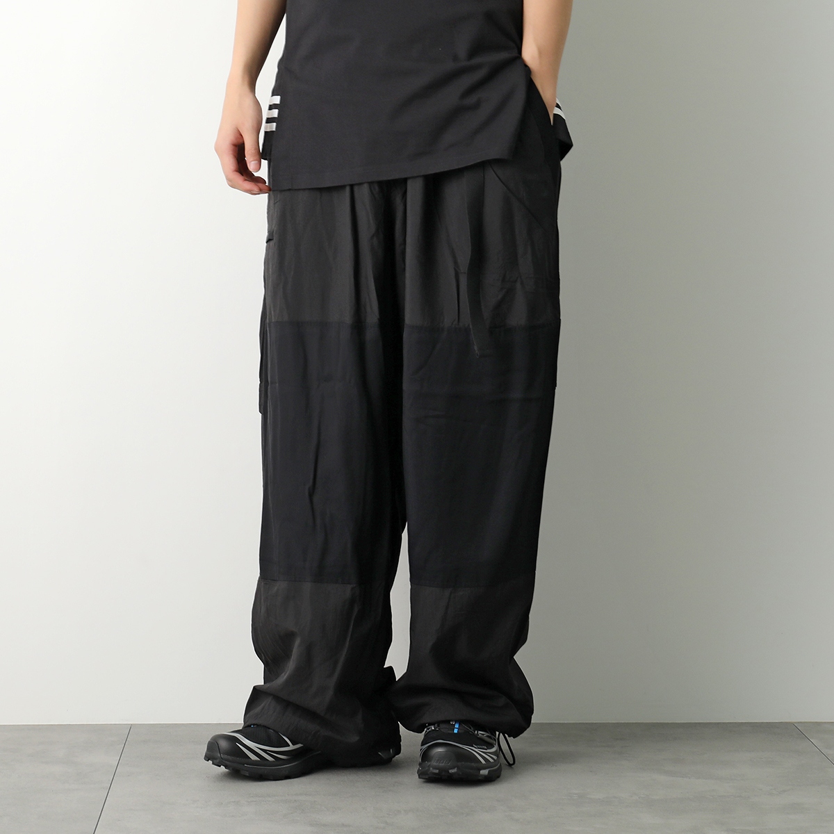パンツ m.u Bicolor Nylon PANT N.HOOLYWOOD - CARGO PANTS （BEIGE） / グラミチ コーデュロイ