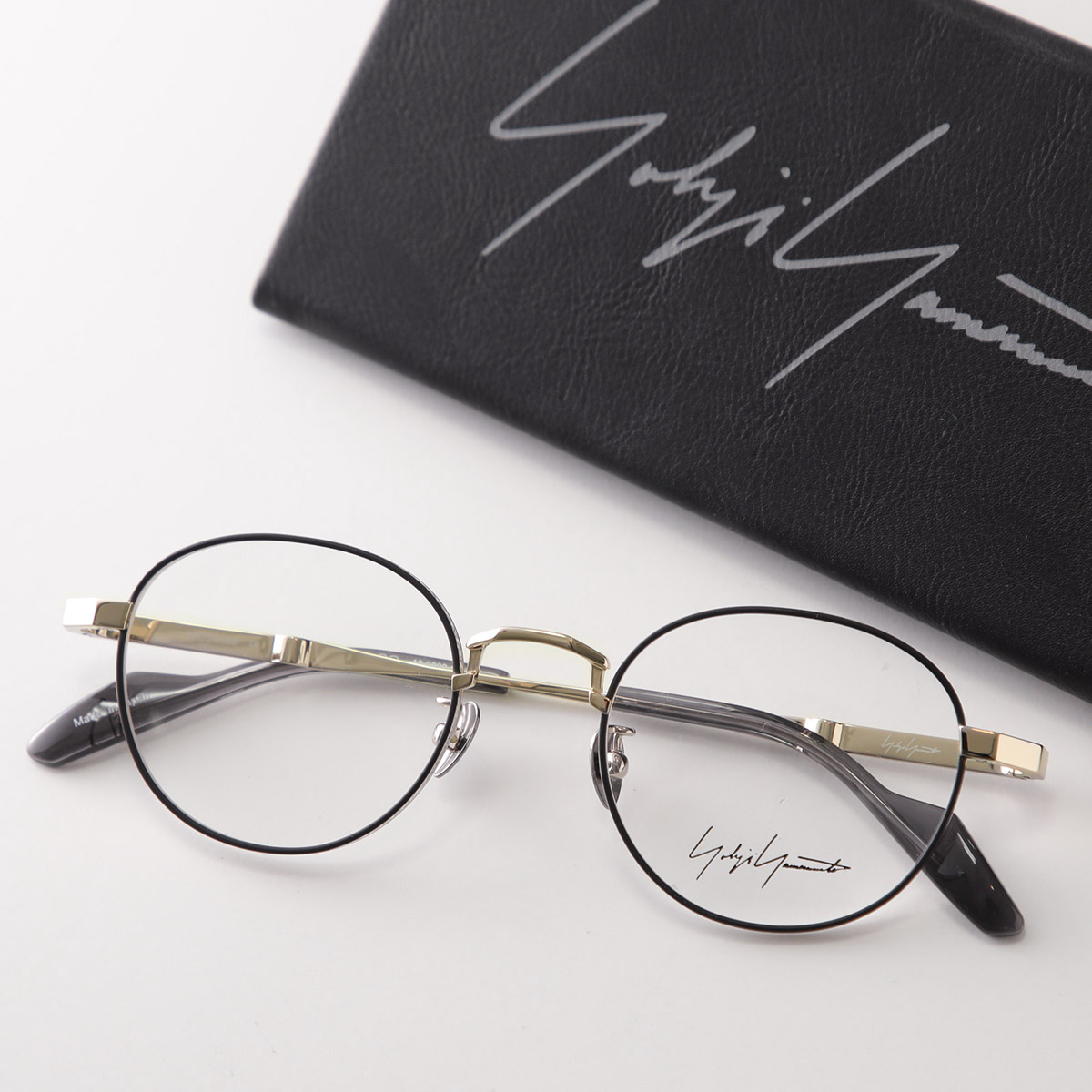 Yohji Yamamoto（ヨウジヤマモト） メガネ 19-0090-1 メンズ ボストン