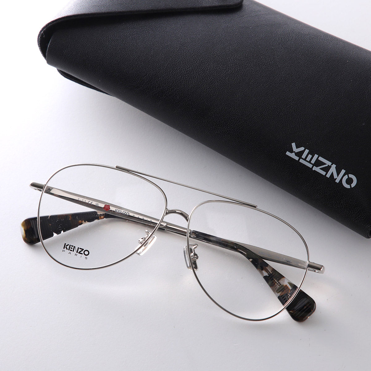No.1216-メガネ　KENZO【フレームのみ価格】 No.1216+メガネ KENZO【度数入り込み価格】 - メルカリ