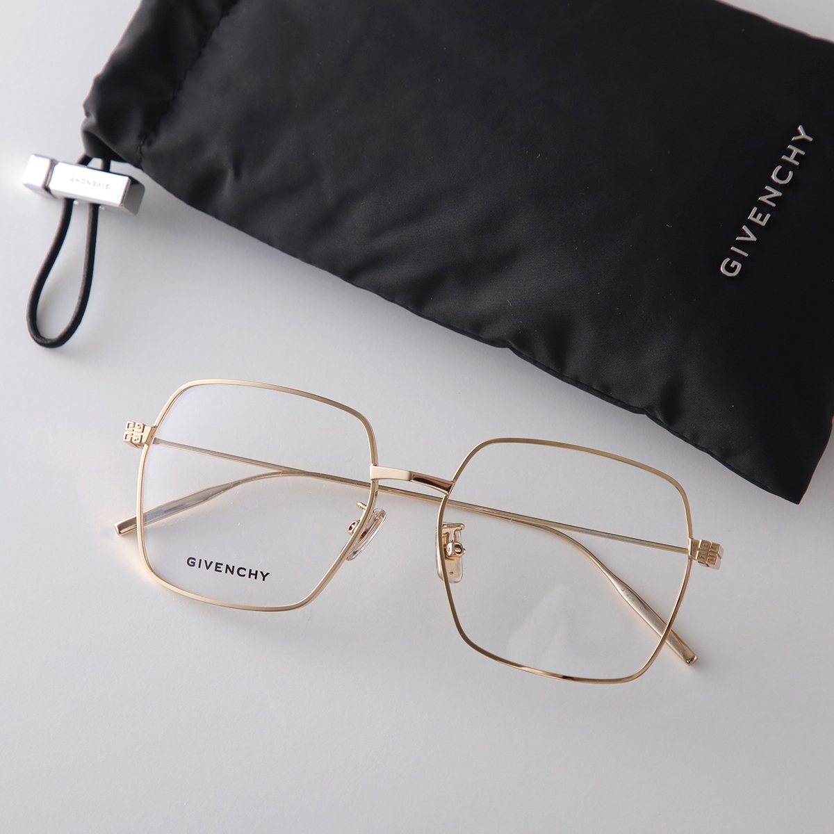 GIVENCHY メガネフレーム ジバンシィ ブランド ブラック 眼鏡