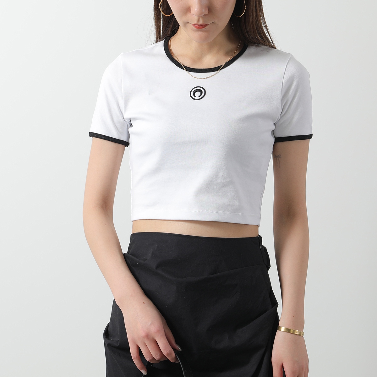 MARINE SERRE Marine Serre マリーン セル Tシャツ Moon Logo