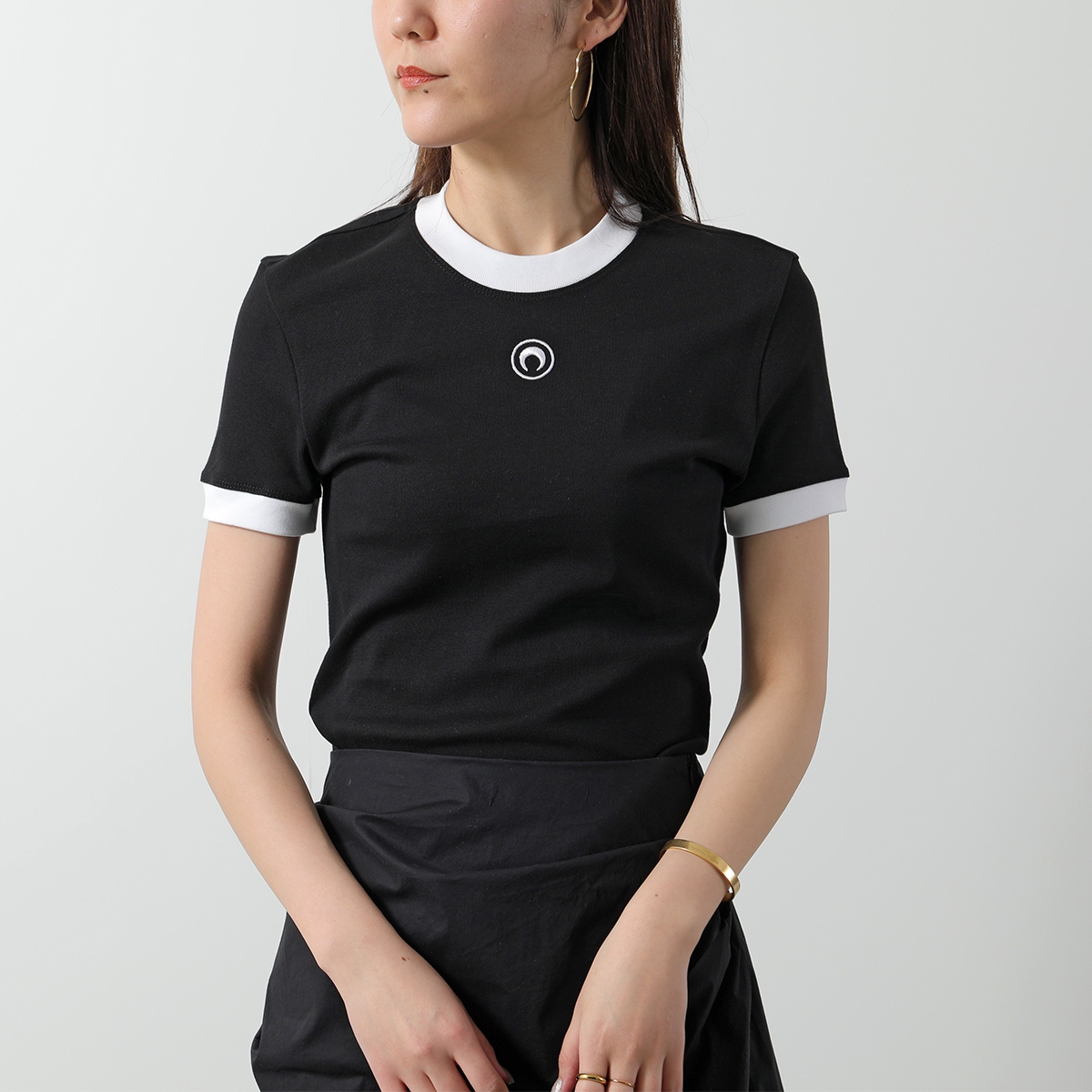 MARINE SERRE Marine Serre マリーン セル カットソー Moonogram