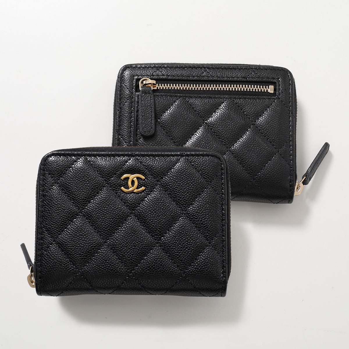 CHANEL シャネル 二つ折り財布 AP4652 B10583 MATELASSE