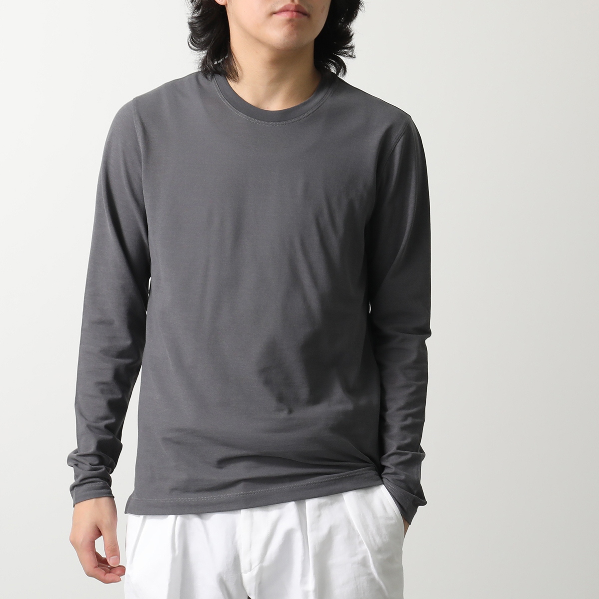 ZANONE（ザノーネ） ロングスリーブ Tシャツ 815134 ZG380 メンズ 長袖