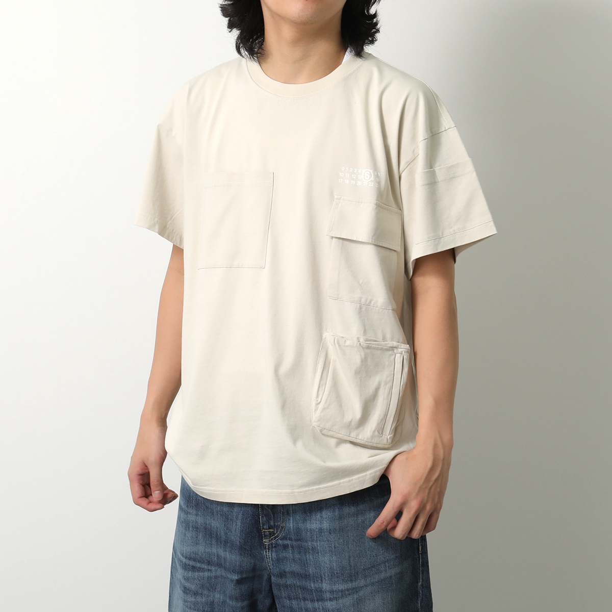 初売り 福袋 MM6 エムエムシックス SH0GC0022 Tシャツ メゾンマルジェラ トップス