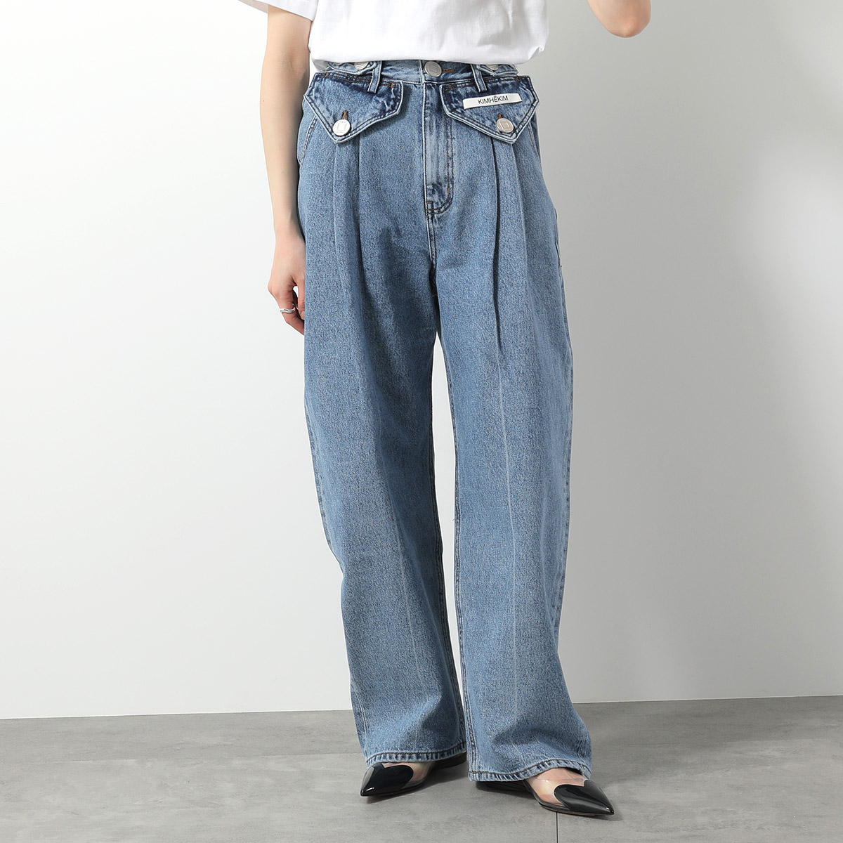 KIMHEKIM キムヘキム ジーンズ TWO POKET PANTS KHK-JN071 KHK-JN072