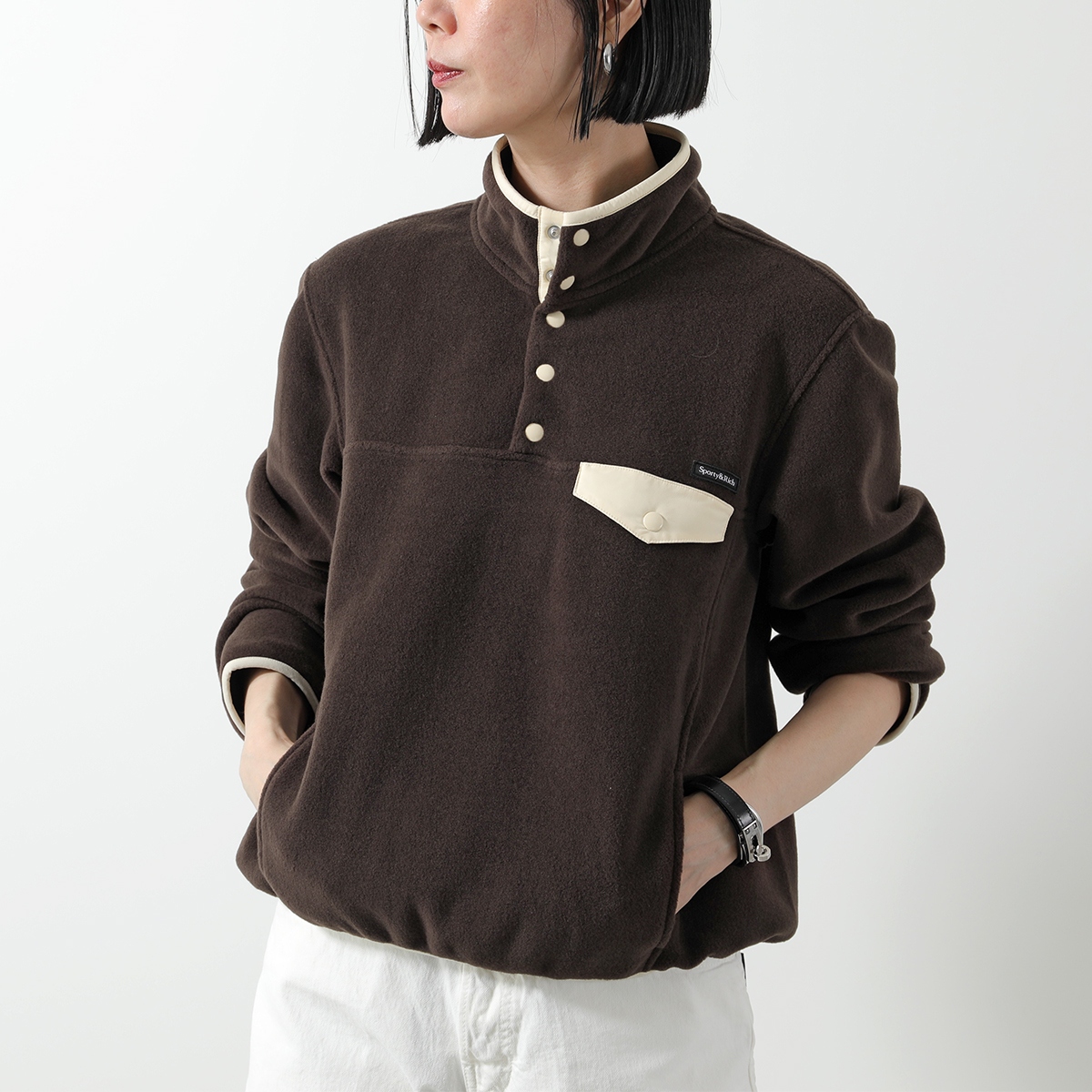 SPORTY&RICH SPORTY＆RICH スポーティアンドリッチ フリース
