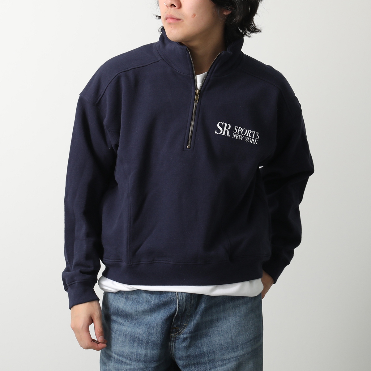 SPORTY&RICH スポーティアンドリッチ トレーナー QZAW235 メンズ JFK