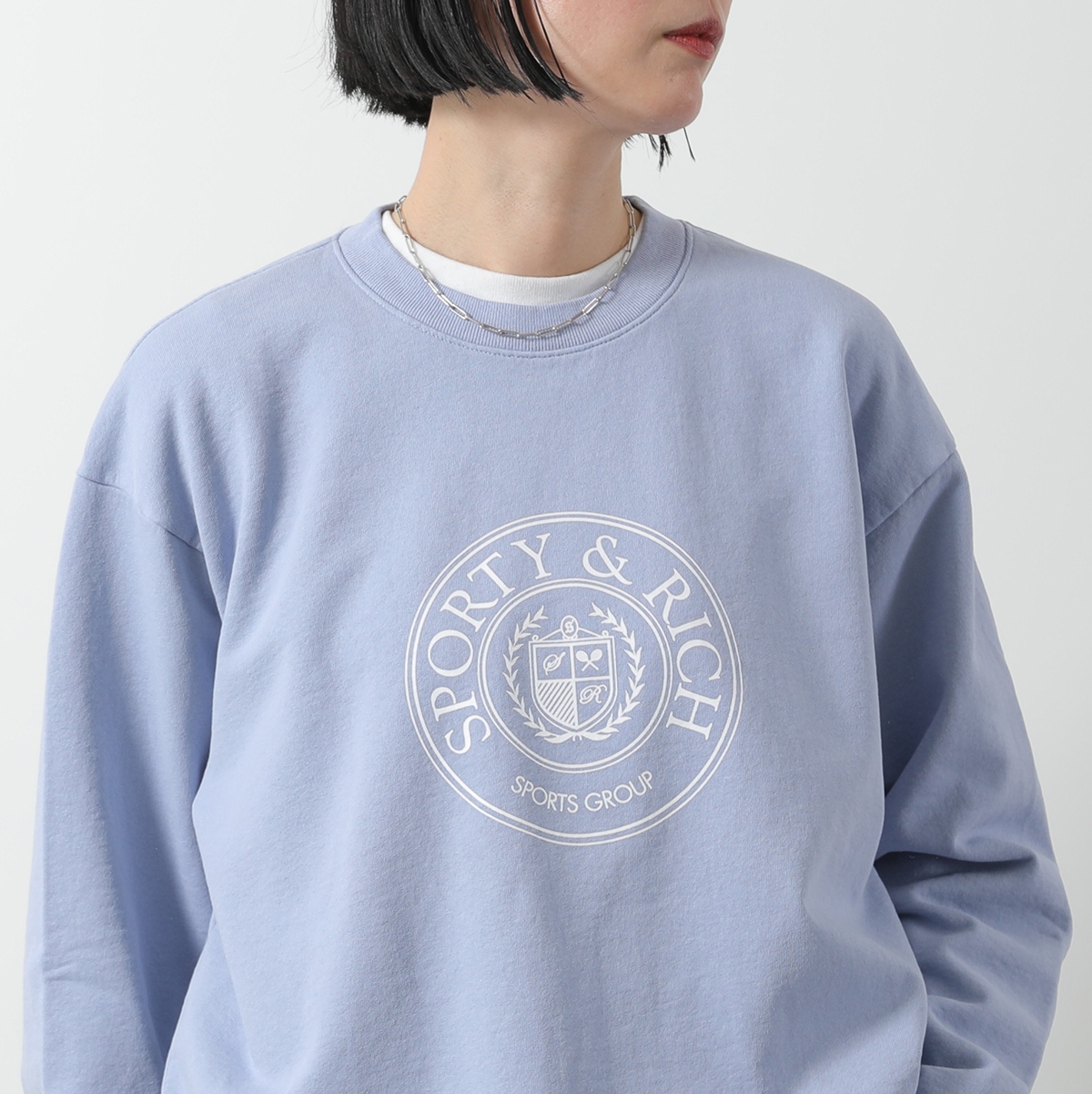 SPORTY&RICH スポーティアンドリッチ トレーナー CRAW2341 レディース