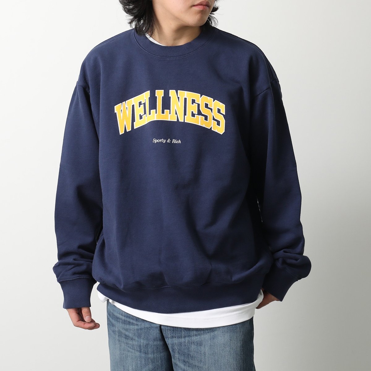 SPORTY&RICH スポーティアンドリッチ トレーナー CRAW2320 メンズ