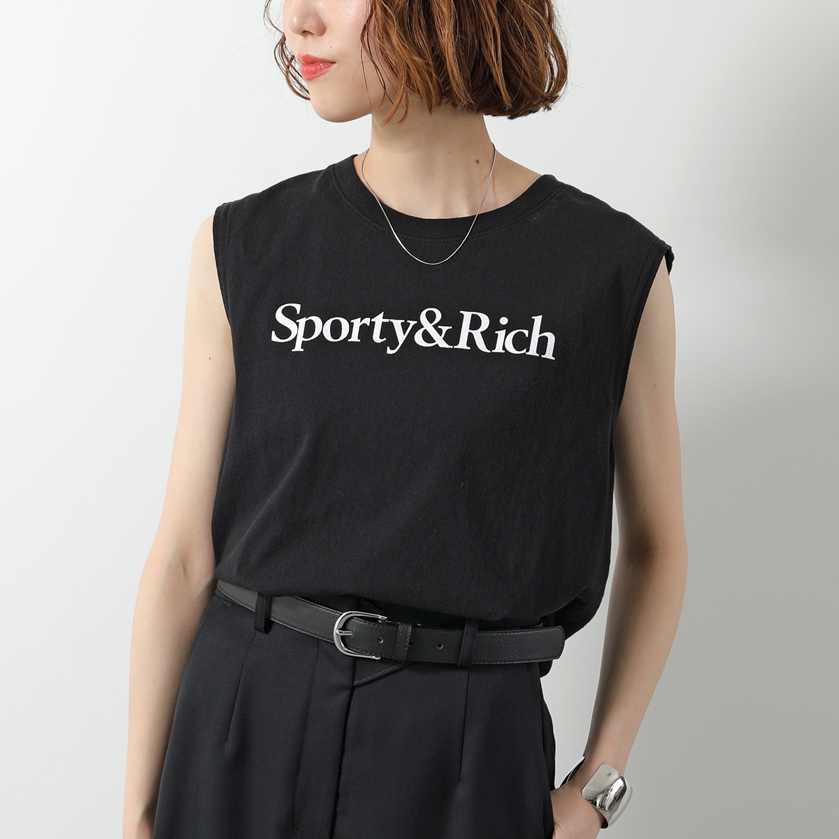 SPORTY＆RICH ショートパンツ SRB1SP702 ナイロン SPORTY&RICH SPORTY＆RICH スポーティアンドリッチ ショート