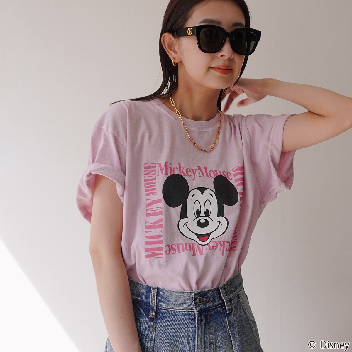 GOODROCKSPEED グッドロックスピード 半袖Tシャツ / Disney