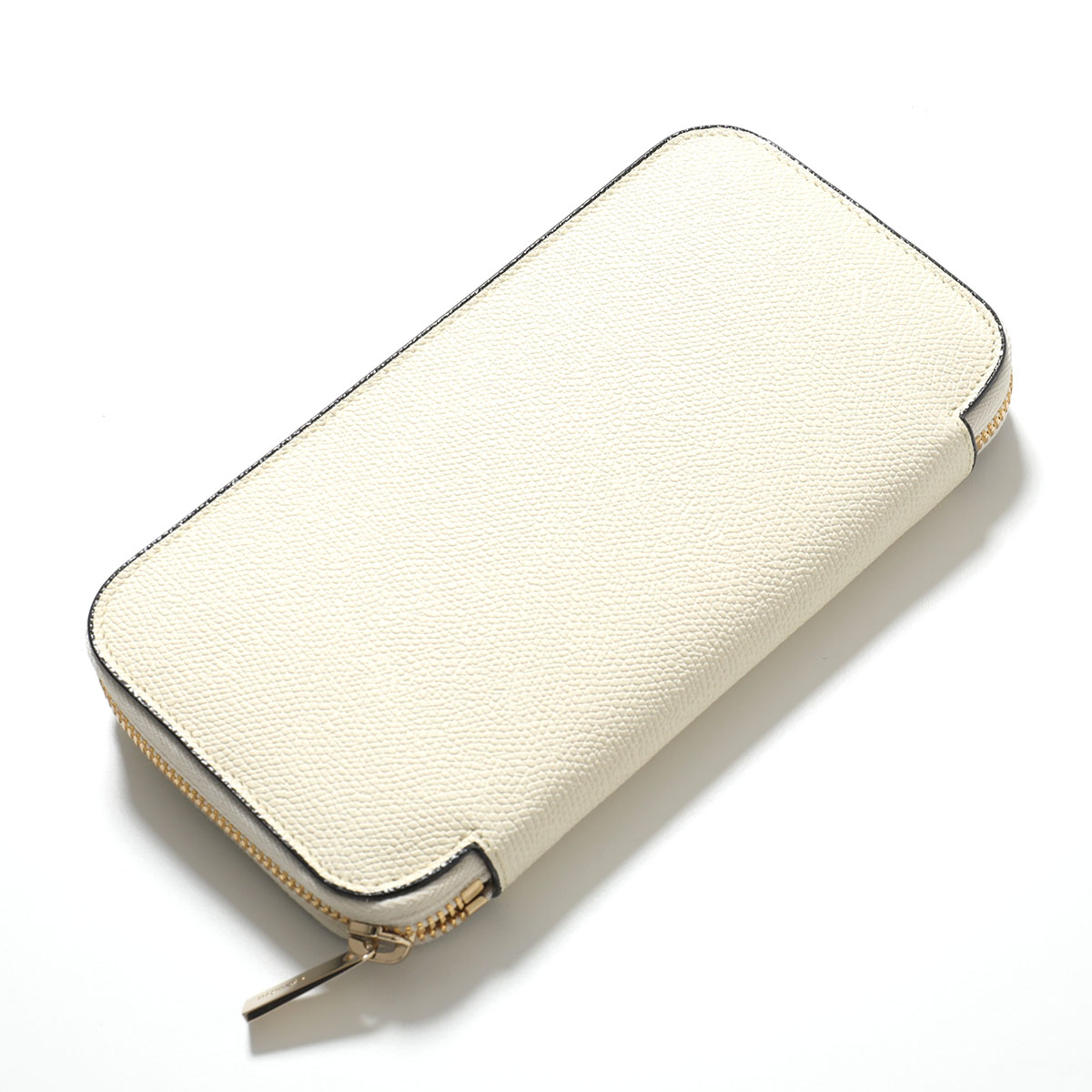 ✨未使用に近い・箱付き✨　Valextra 長財布　ラウンドファスナー　刻印 Valextra（ヴァレクストラ） ラウンドファスナー長財布