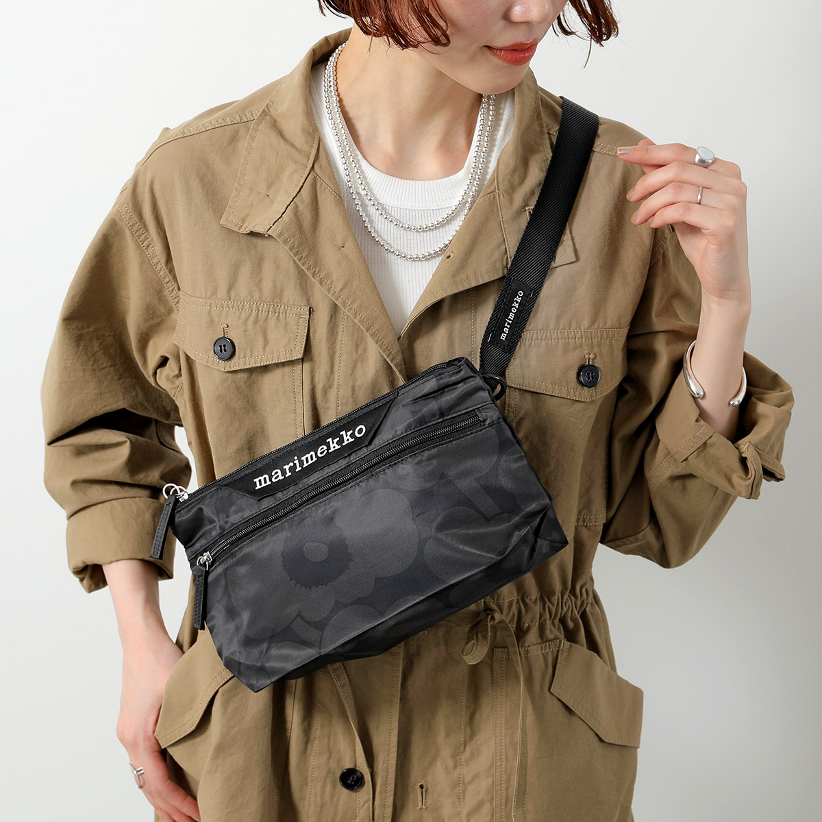 マリメッコ marimekko ショルダーバッグ MONO MINI CROSSBODY