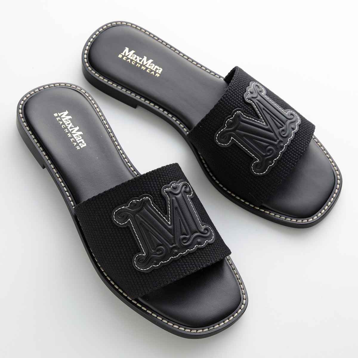 2025年新作アイテムが続々登場 MAX MARA GENE サンダル マックスマーラビーチウェア BEACHWEAR 靴