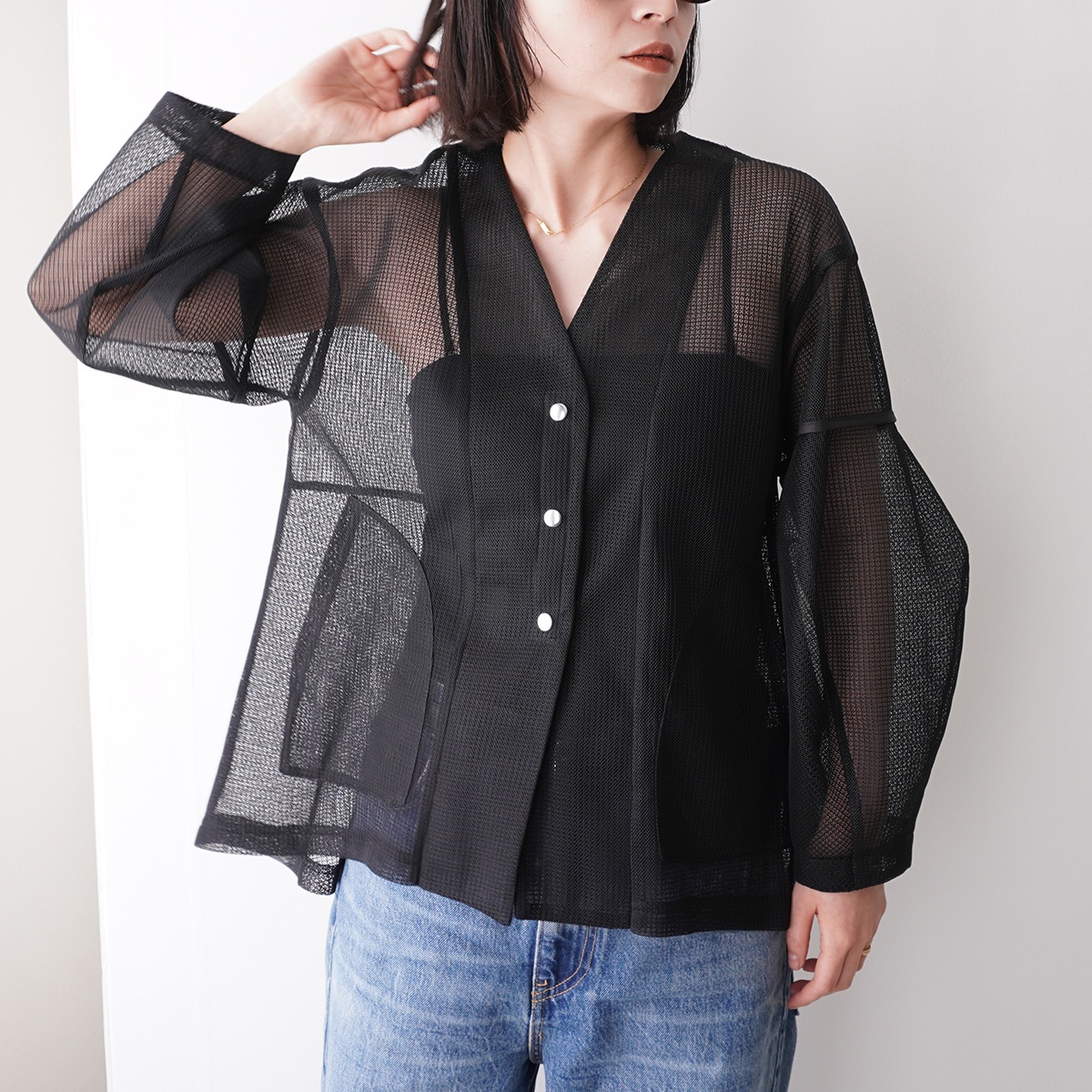 Eimee Law エイミーロウ ジャケット 84099S レディース メッシュ