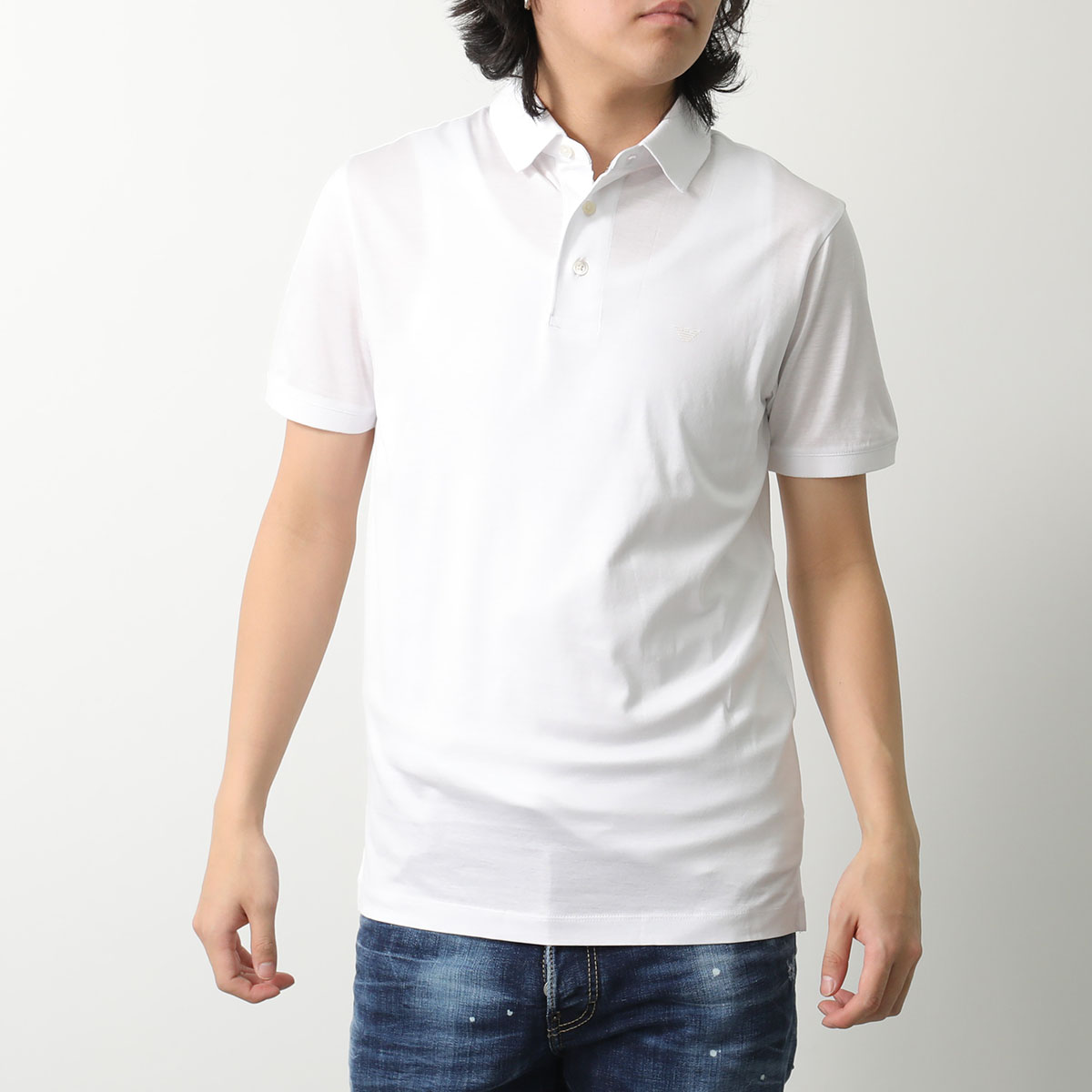 EMPORIO ARMANI ポロシャツ 8N1F98 1JUVZ1 半袖 EMPORIO ARMANI エンポリオアルマーニ ポロシャツ 8N1F98 1JUVZ1