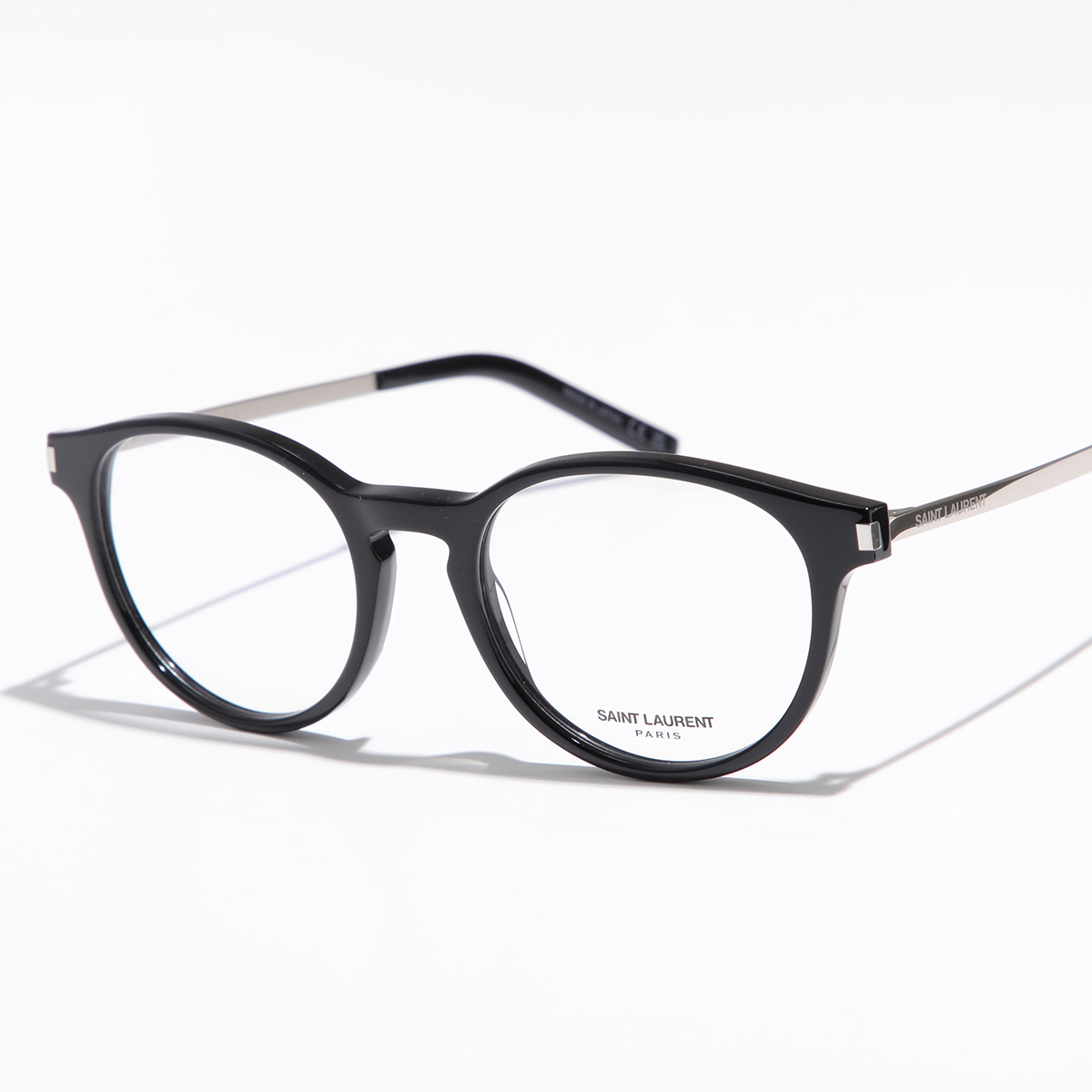 SAINT LAURENT サンローラン メガネ SL 25 メンズ ボストン型 セル