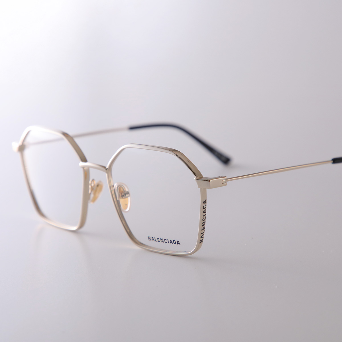 【関税込み】Balenciaga ゴールド Mercury メタル メガネ Amazon.com: Balenciaga BB0198O Gold 54/17/145 unisex Eyewear