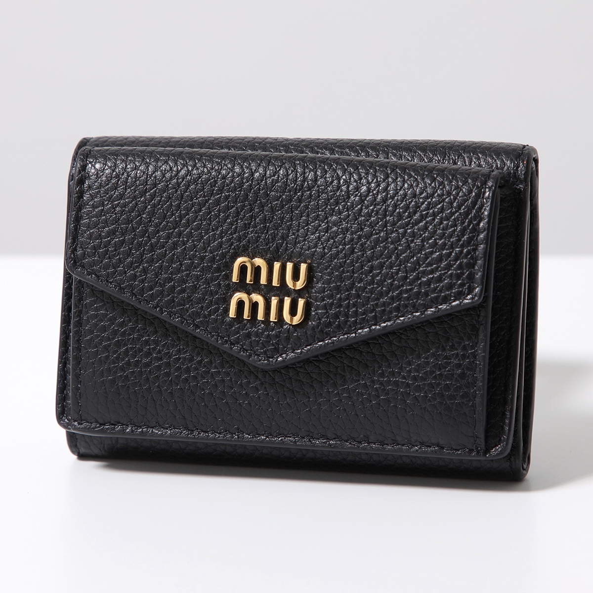 MIU MIU レザー 財布 三つ折り財布 (MiuMiu/折りたたみ財布