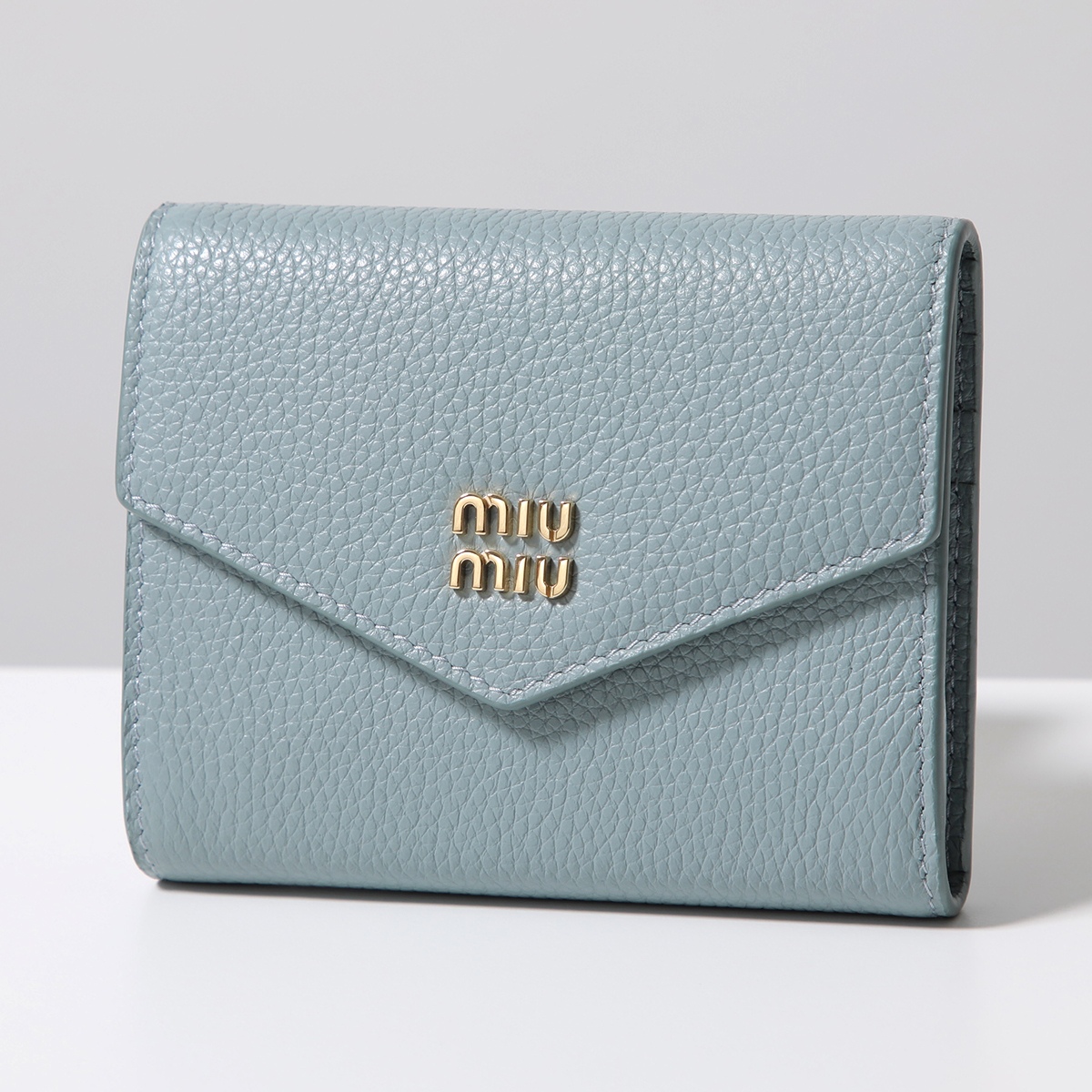miu MIUMIU ミュウミュウ 二つ折り財布 5MH040 ADT7 レディース