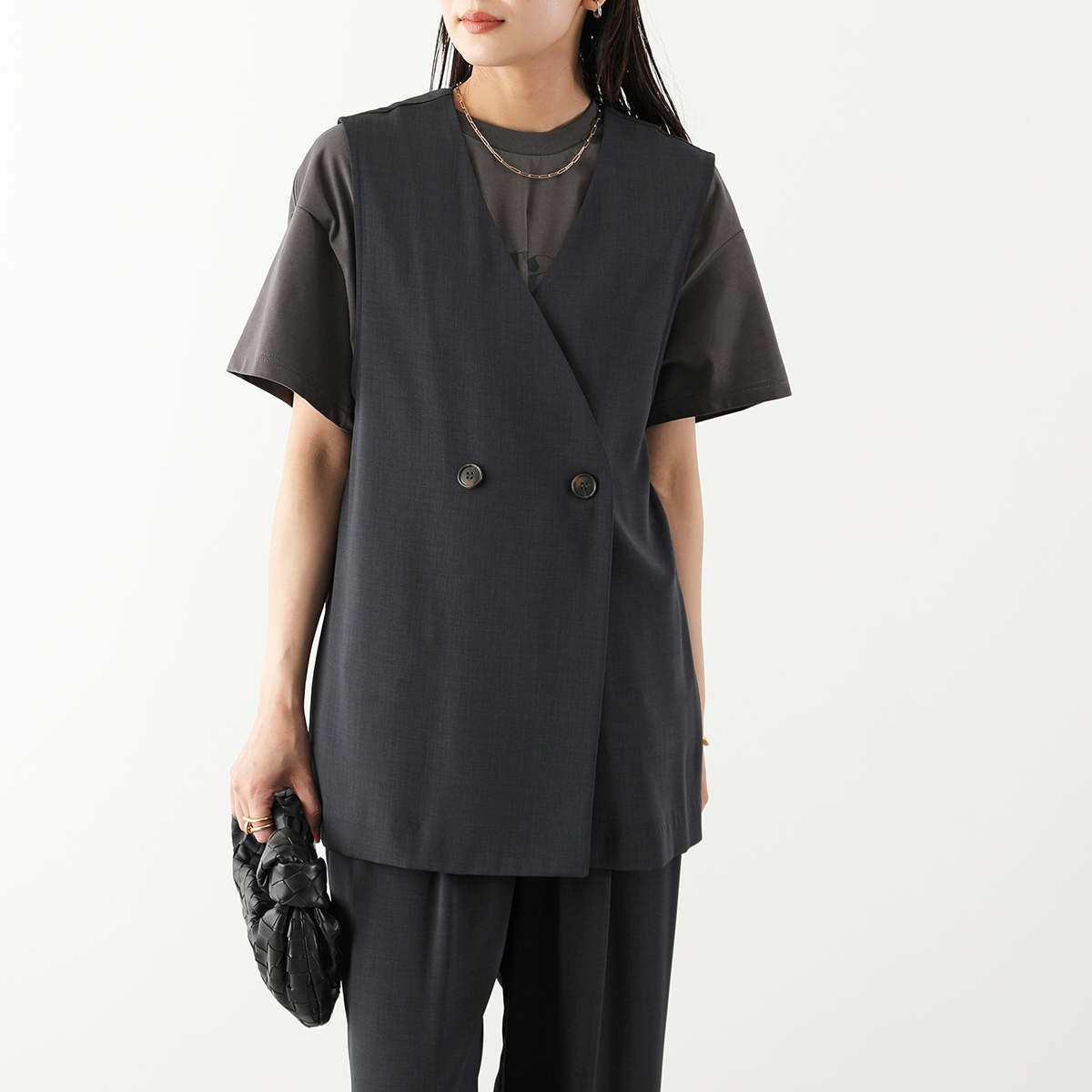 cloche（クロッシェ） クロシェ ベスト 85615 レディース 接触冷感