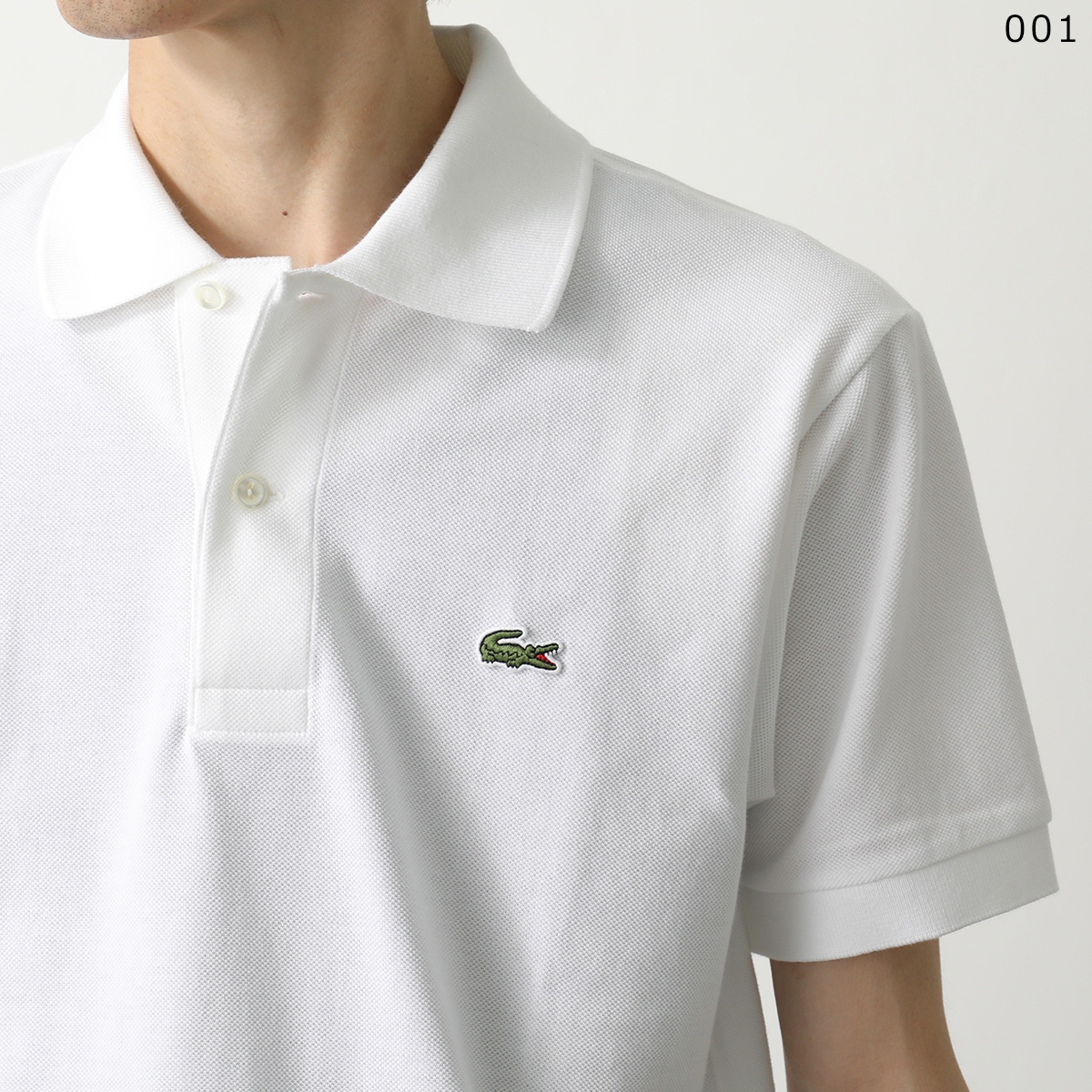 LACOSTE（ラコステ） ポロシャツ L1212 メンズ 半袖 鹿の子 アイコン