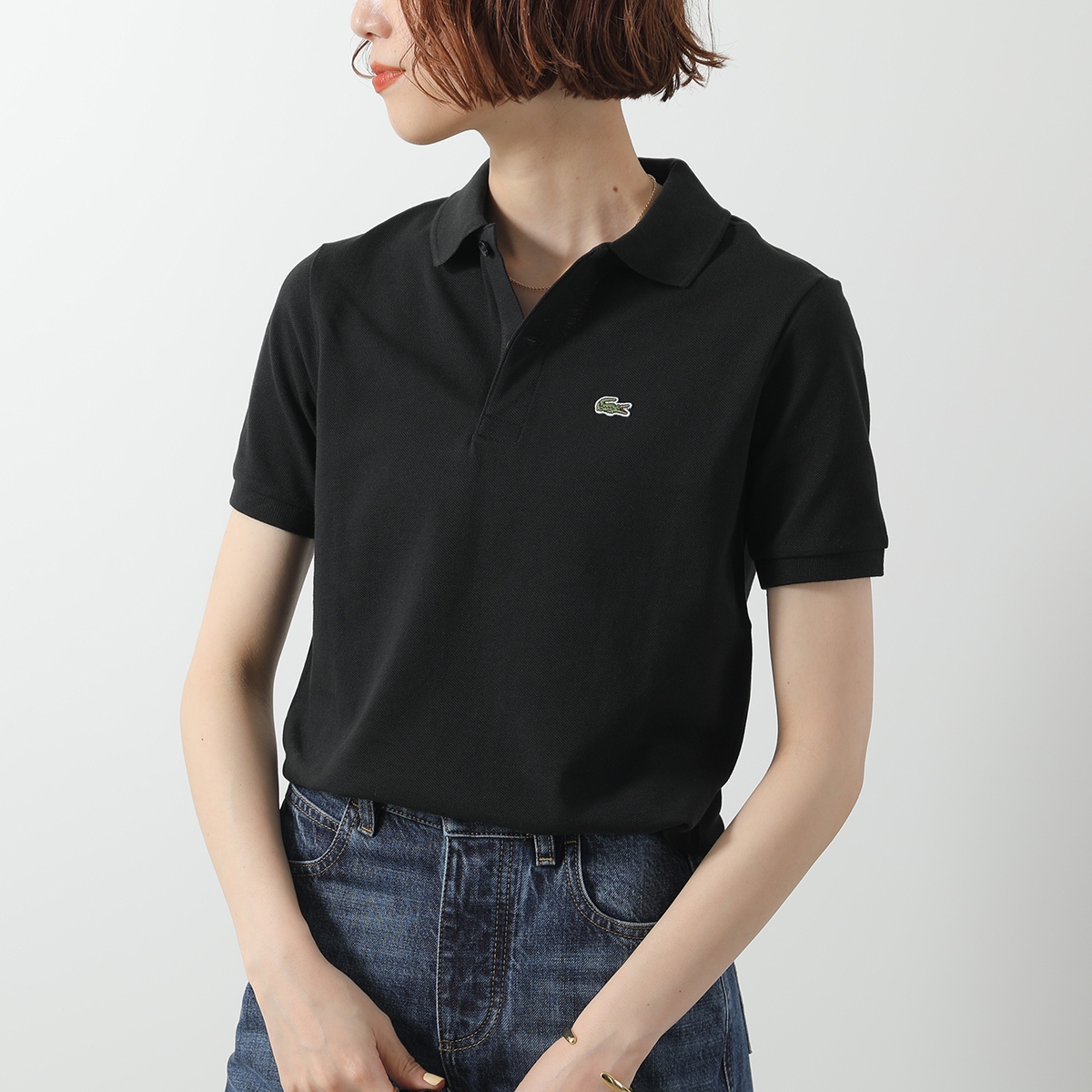 LACOSTE（ラコステ） ポロシャツ PJ2909 レディース 半袖 鹿の子