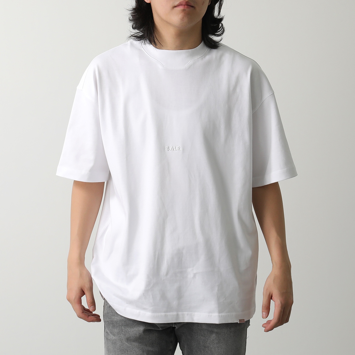 BALR. ボーラー Tシャツ Logo Box T-Shirt B1112.1279 メンズ 半袖 カットソー コットン クルーネック ロゴ刺繍 カラー2色 | BALR. | 02