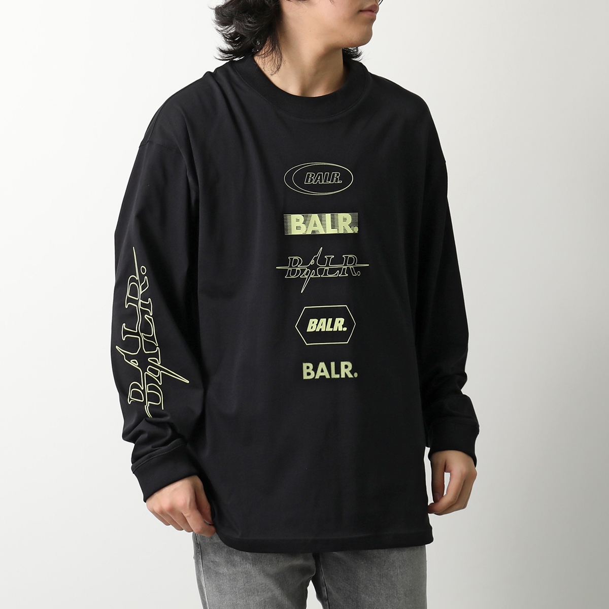 楽天市場】ボーラー Tシャツ 長袖 BALR. メンズ ロンT ロゴ
