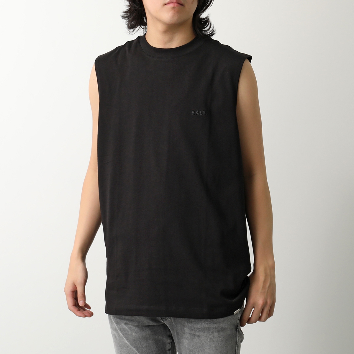 BALR./ボーラー METAL BRAND STRAIGHT LONGSLEEVE BLACK | BALR