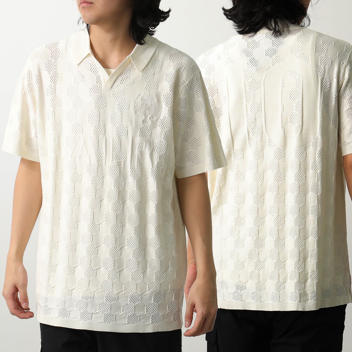 BALR ニット　セーター　シャツ ボーラーbalr（メンズニット、セーター）｜トップス | ファッション の