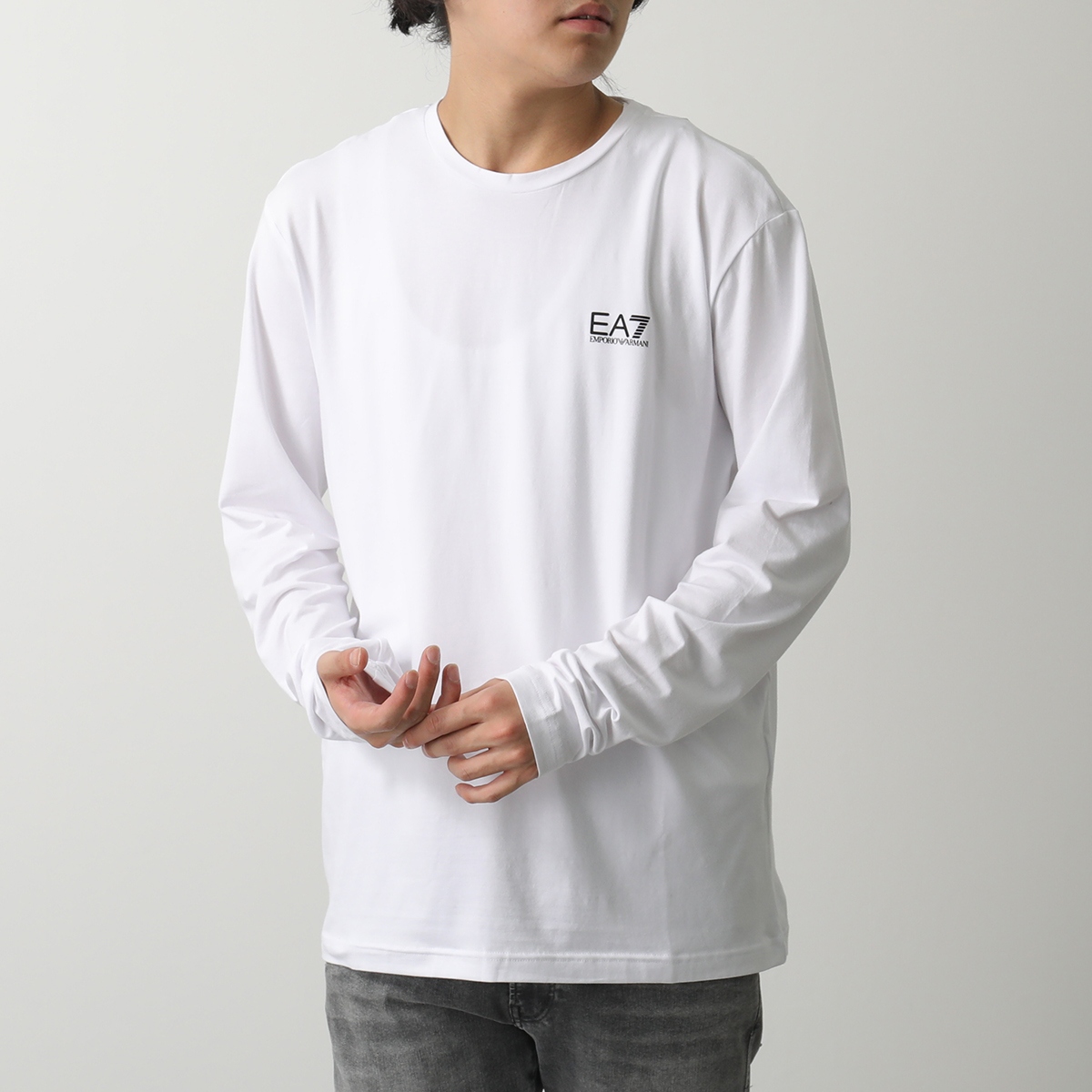 EA7 EMPORIO ARMANI Tシャツ 8NPT28 PJVQZ 長袖 カットソー EA7 EMPORIO ARMANI エアセッテ エンポリオアルマーニ Tシャツ