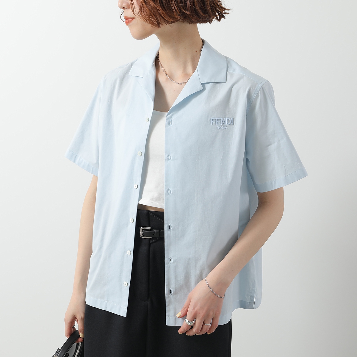 FENDI KIDS フェンディ キッズ シャツ JMC182 A31W レディース