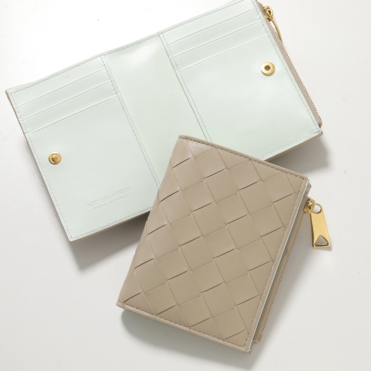 レア BOTTEGA BENETA チェーン付 イントレチャート 二つ折財布 三越伊勢丹 | Bottega Veneta/ボッテガ・ヴェネタ_Women通販