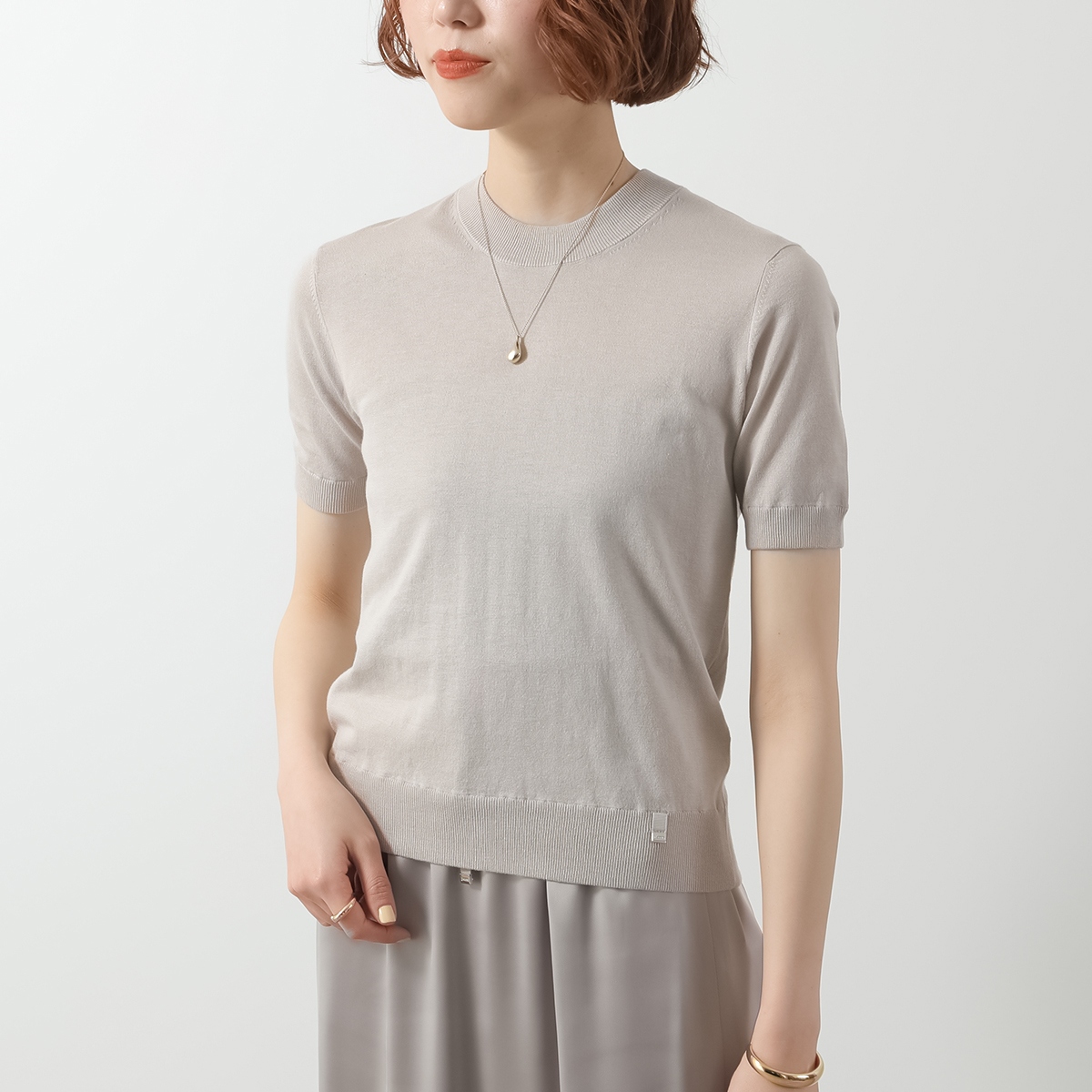 HERNO（ヘルノ） 半袖 セーター MG000178D 72103 レディース ニット