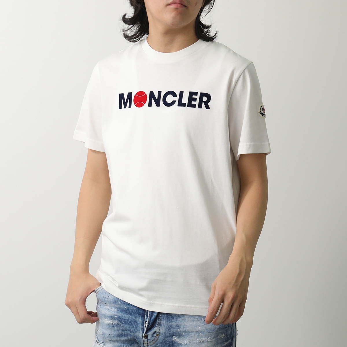 MONCLER モンクレール Tシャツ MANICHE CORTE 8C00016 829HP