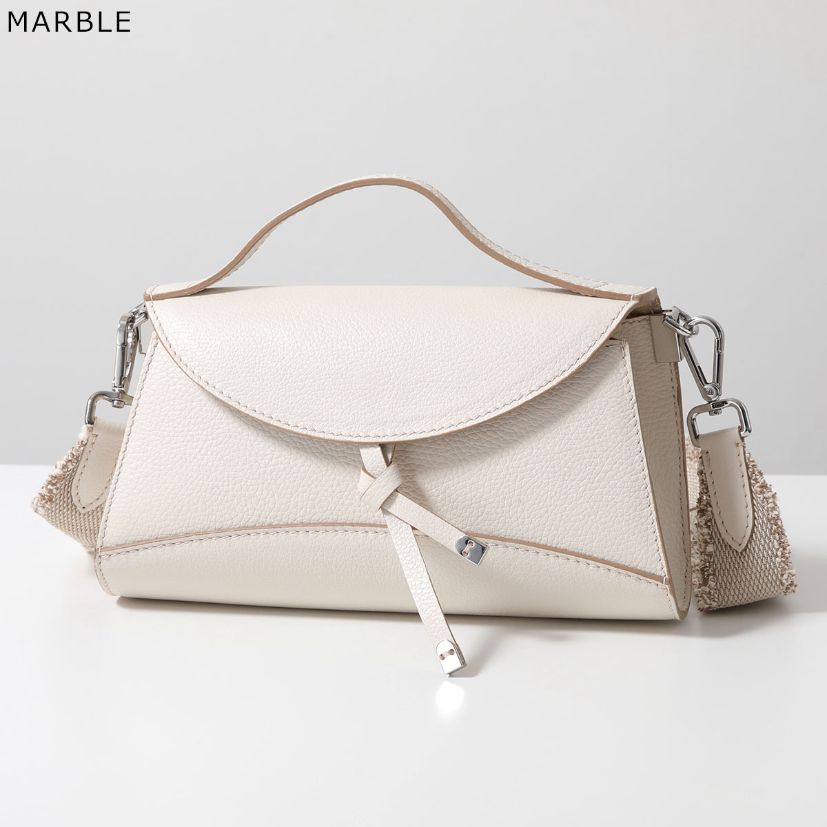 GIANNI CHIARINI アリファ M MARBLE オフホワイト GIANNI CHIARINI ジャンニキアリーニ ショルダーバッグ ALIFA M