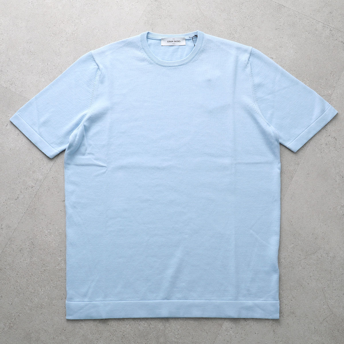 GRAN SASSO グランサッソ Tシャツ 半袖ニット 58138 18120 579 Gran Sasso GRAN SASSO グランサッソ Tシャツ 半袖ニット メンズ
