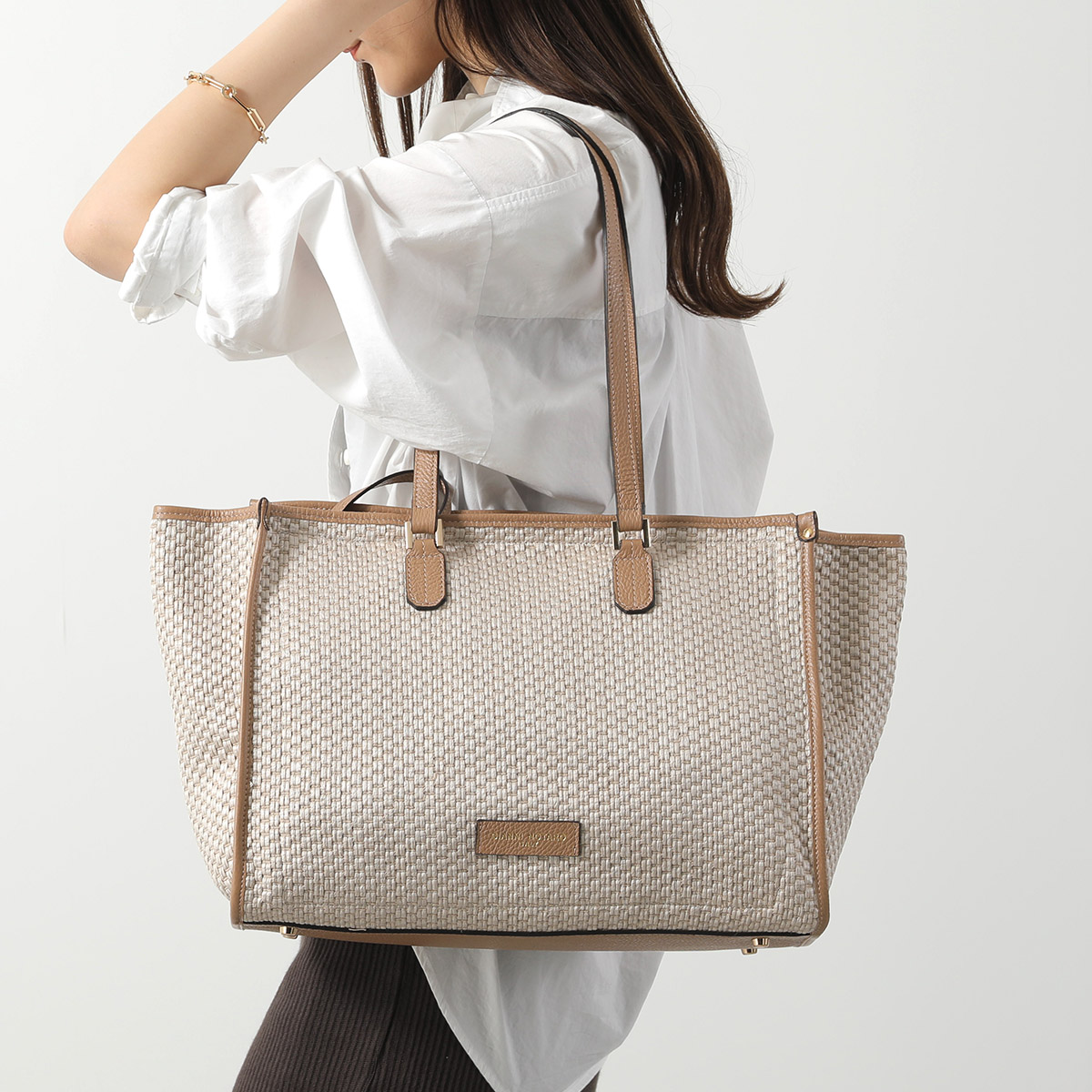 2wayバッグ Carol J ハンドル ショルダー A4サイズ 楽々収納 GIANNI NOTARO ジャンニノターロ gianni notaro carol j