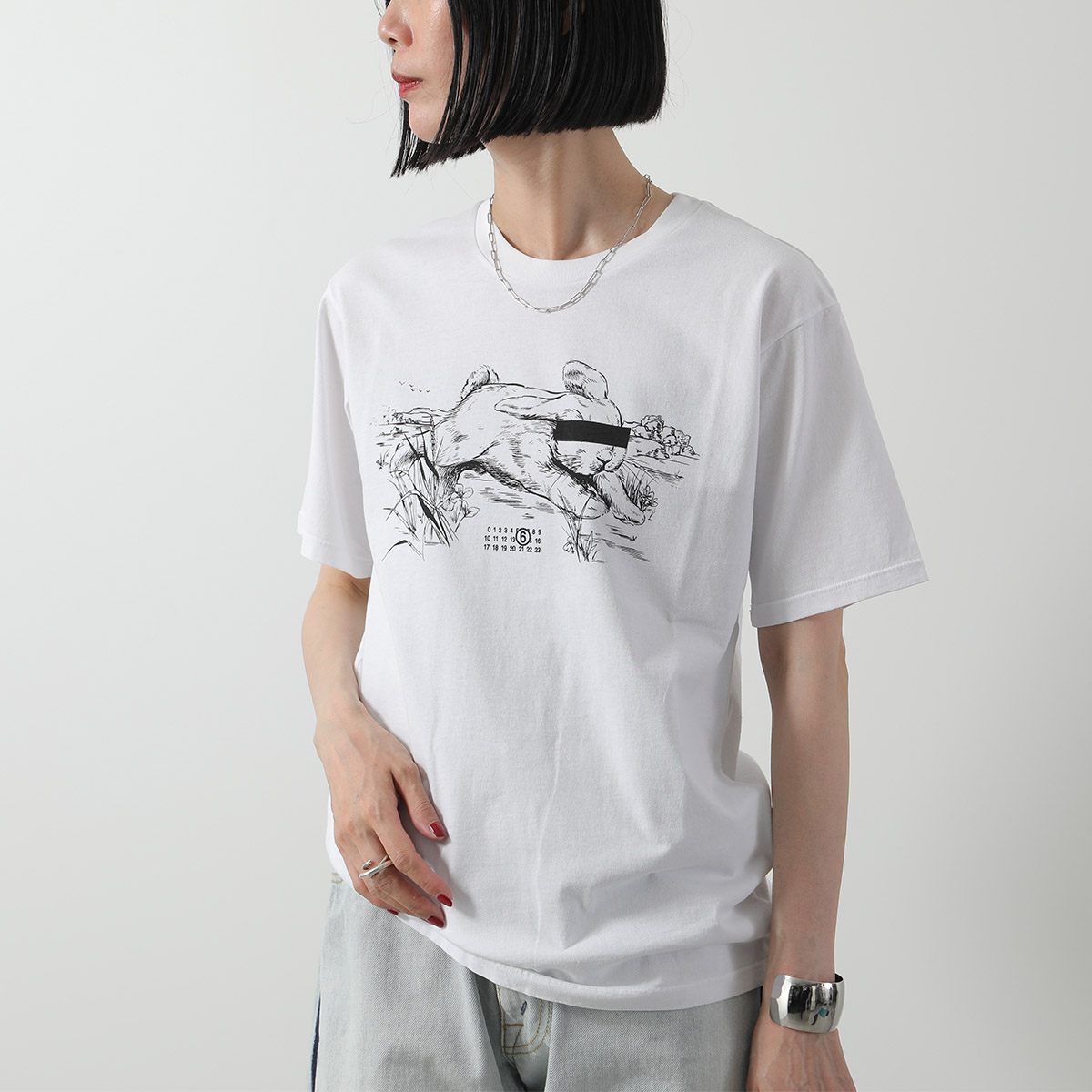 MM6 エムエムシックス メゾンマルジェラ Tシャツ SH2GC0024 M20108
