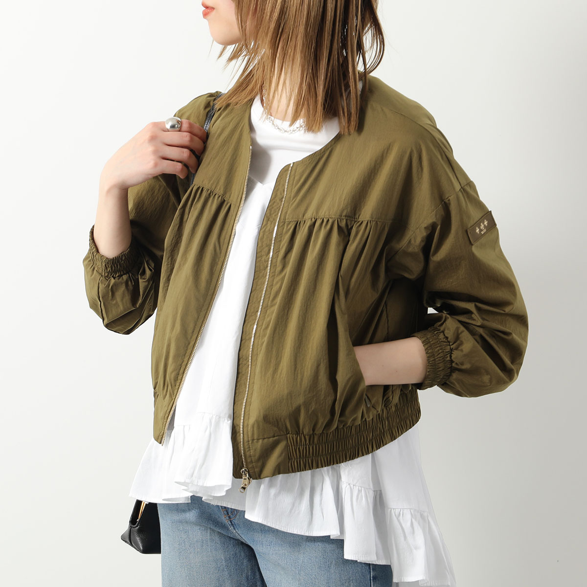 タトラス 2021年 ILIZIA ジップアップ ノーカラー ジャケット 02 TATRAS（タトラス） ジャケット AZHA アーサ LTAT24S4879-L レディース