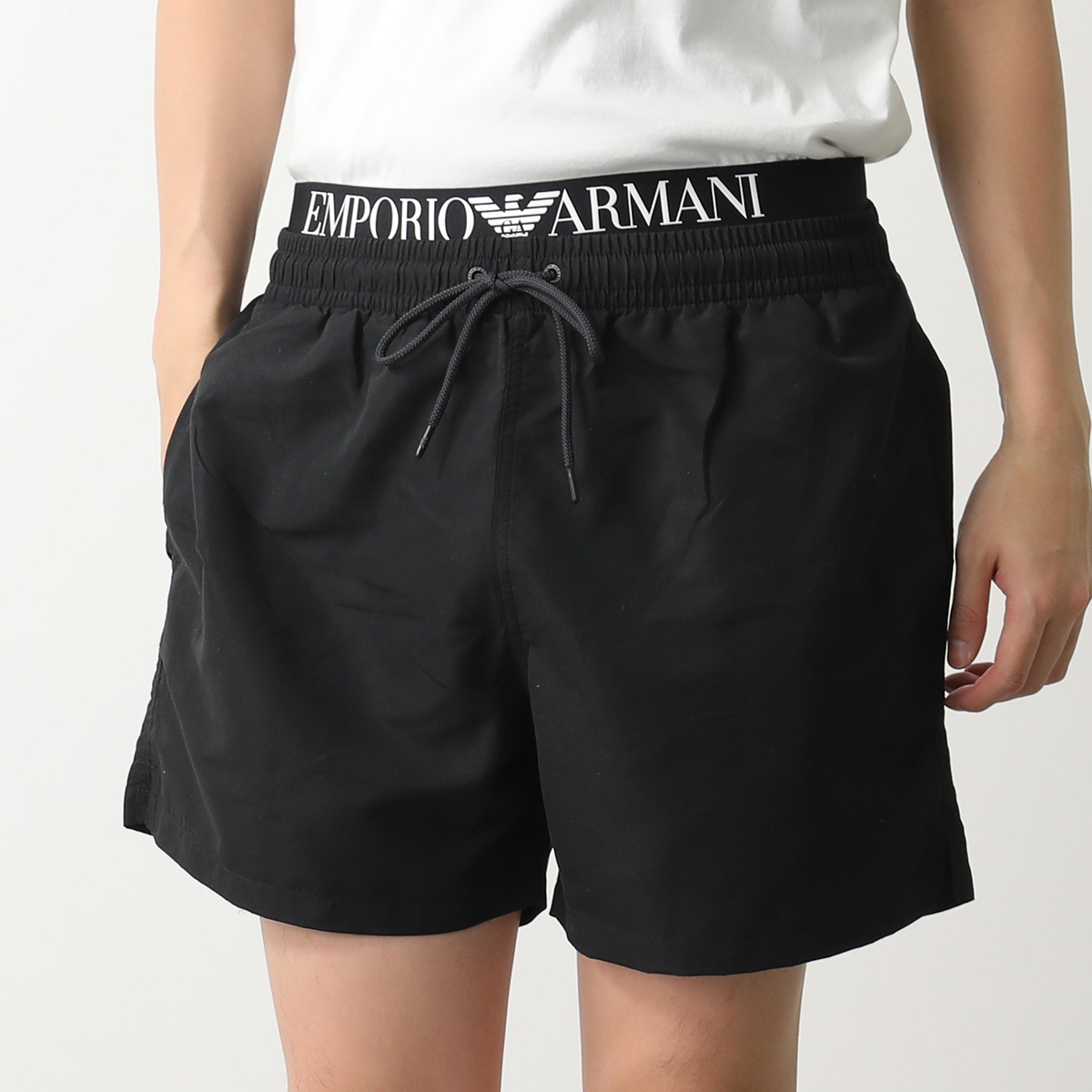 【ARMANI】アルマーニ メンズスイムパンツ/ホワイト/ロゴ入り 楽天市場】エンポリオ・アルマーニ（カラーホワイト）（水着