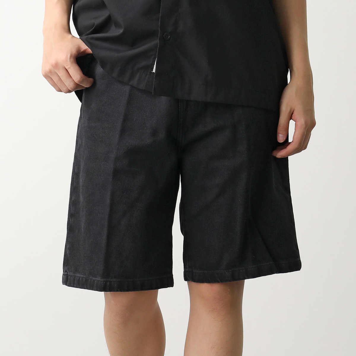 ハーフ・ショートパンツ CARHARTT WIP Landon Blue Denim Shorts Carhartt WIP Landon Short | Blue (heavy stone wash) – Page