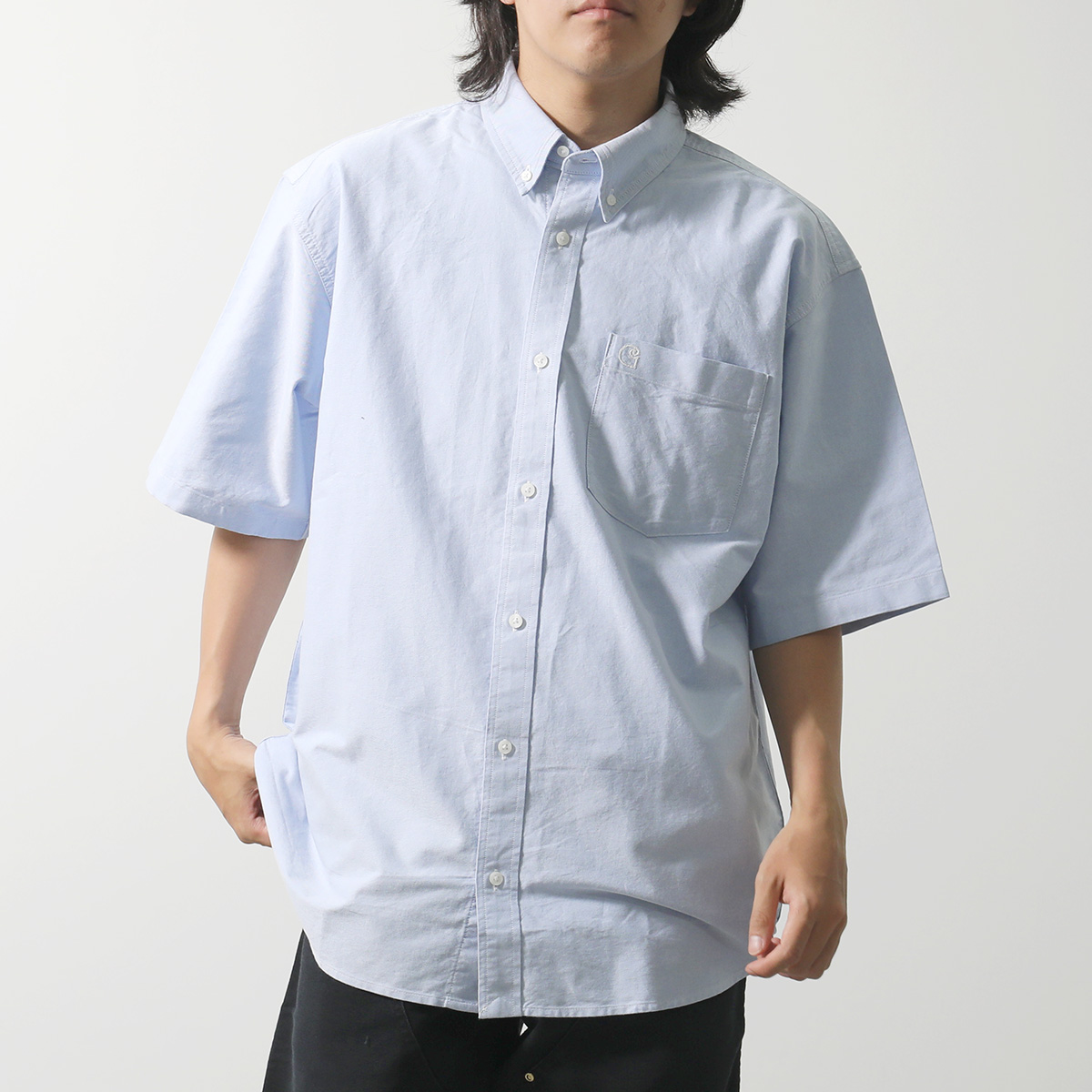 【美品】24ss カーハート CARHARTT WIP 半袖 ジャクソンシャツ 美品】24ss カーハート CARHARTT WIP 半袖 ジャクソンシャツ
