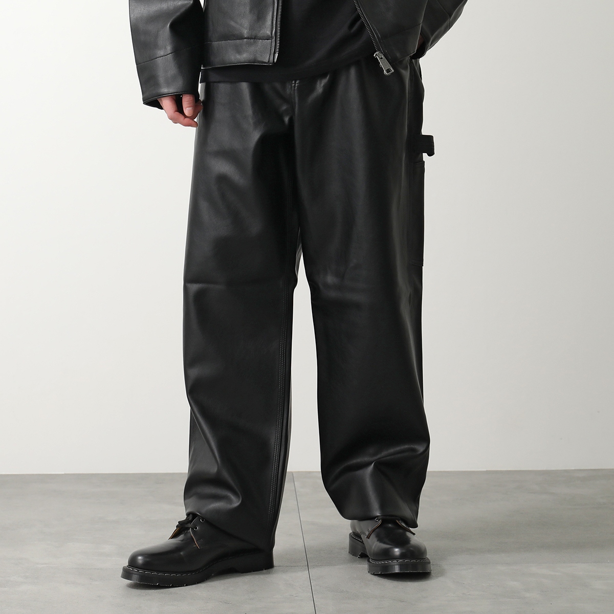 Carhartt 黒 ワークパンツ Carhartt WIP カーハート パンツ SINGLE KNEE LEATHER PANT